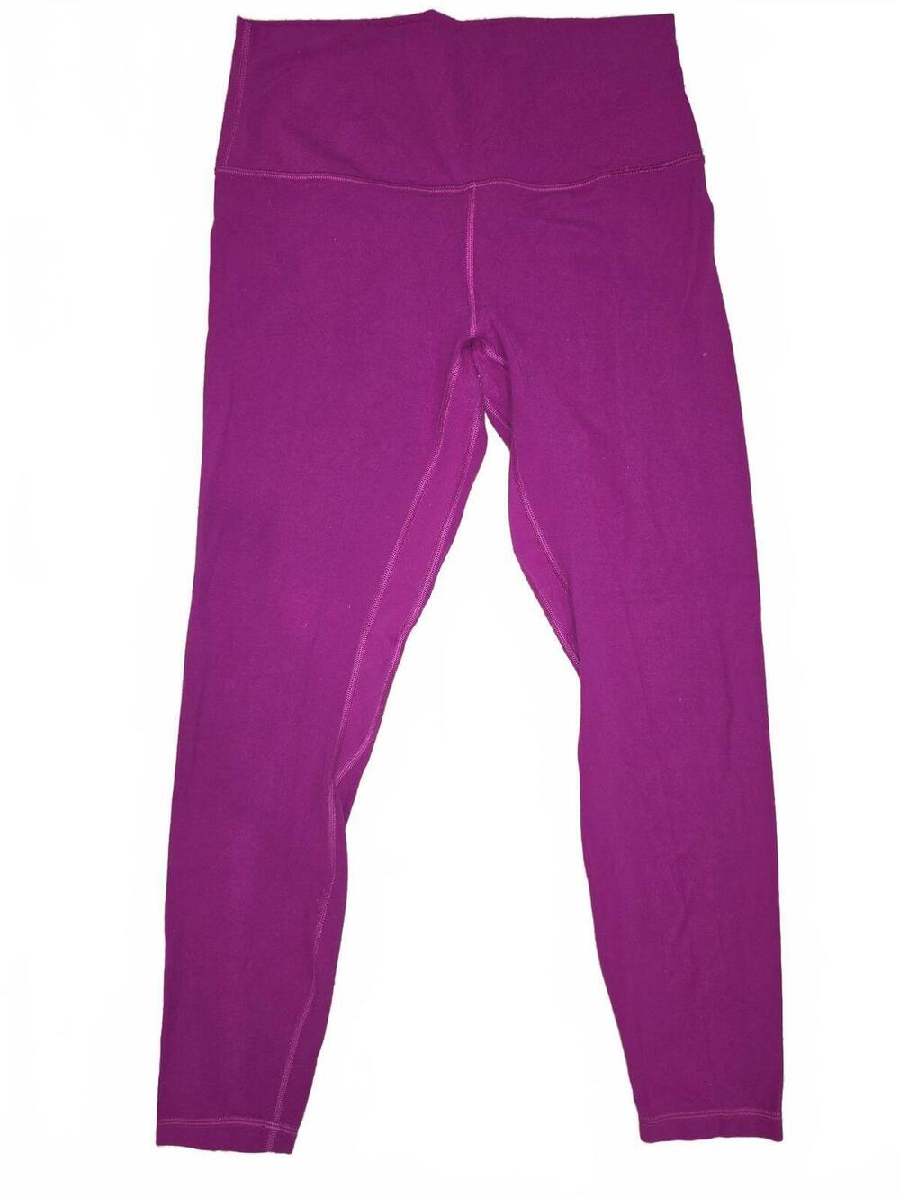 Lululemon Purple High Rise Performance Leggings Womens Size 8